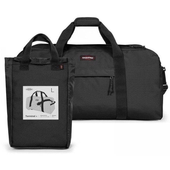 Eastpak Terminal  Duffeltaske 96l  Sort Duffel Tasker