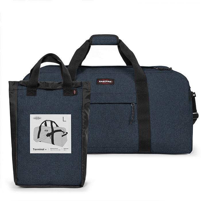 Eastpak Terminal  Duffeltaske 96l  Triple Denim Duffel Tasker