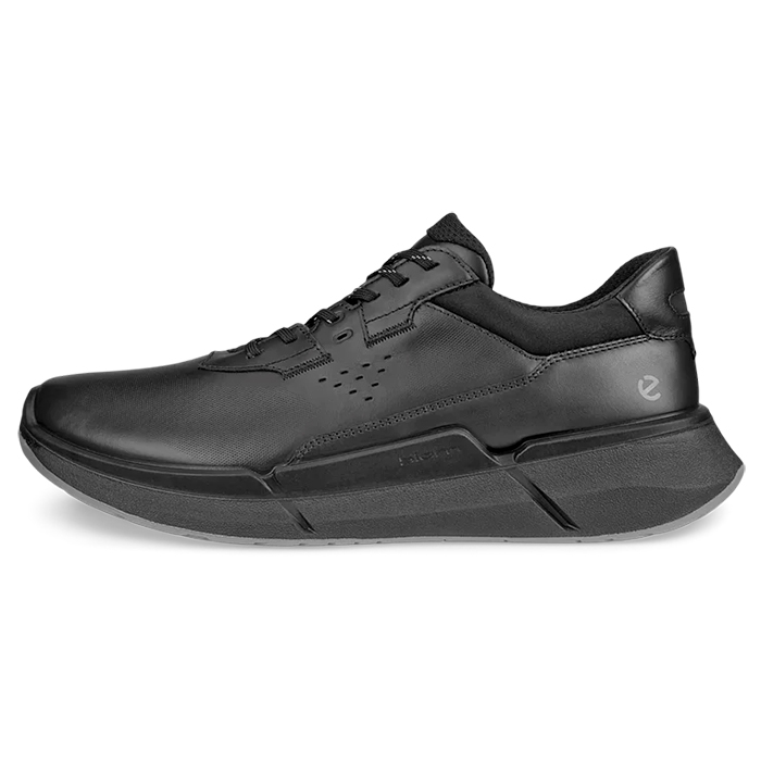 Ecco Biom     Leather Herre   Mænd  Black-42 Hverdagssko