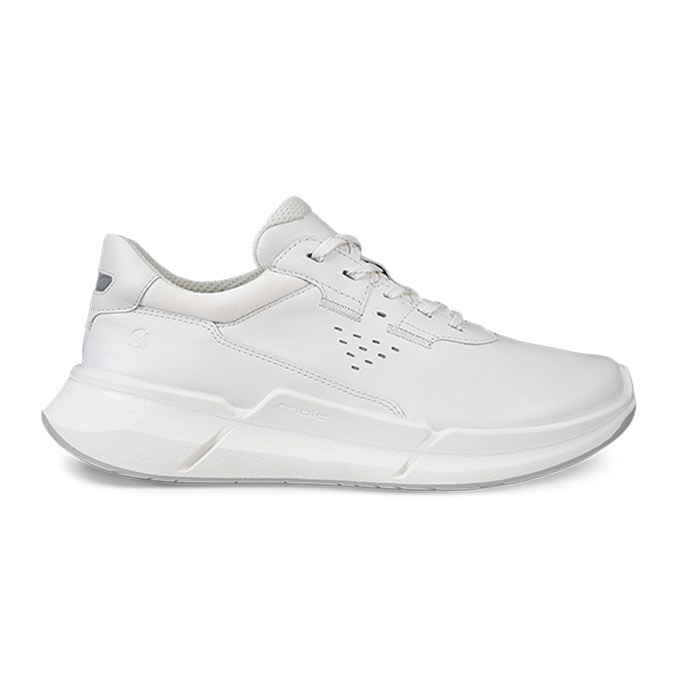 Ecco Biom     Leather Kvinder   Damer  White-40 Hverdagssko