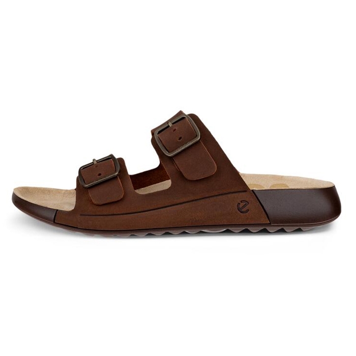 Ecco Cozmo Casual Buckle Kvinder   Damer  Potting Soil-36 Sandaler