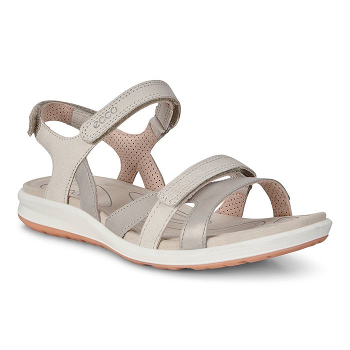 Ecco Cruise   Sandal  Silver Grey Gravel-36 Sandaler