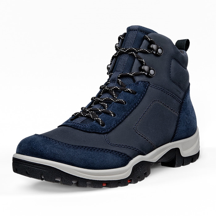 Ecco Xpedition Iii   Leather Kvinder   Damer Vandrestøvler  Marine-36 Vandrestøvler