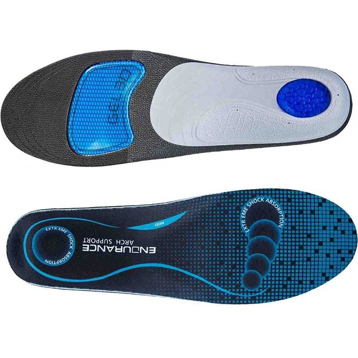 Endurance Arch Support Medium  Indlægsål   Gel-35-39 Tilbehør Til Støvler  Sko