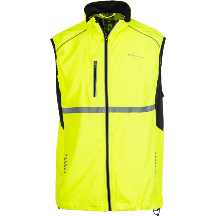 Endurance Laupen Runing Vest  Safety Yellow-   Veste