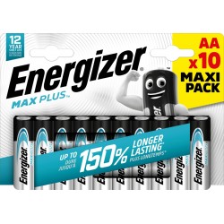 Energizer Max Plus   10-pack Batteri