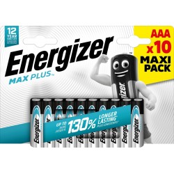 Energizer Max Plus Aaa 10-pack Batteri
