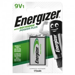 Energizer Rech 9v 175mah   Pack Batteri