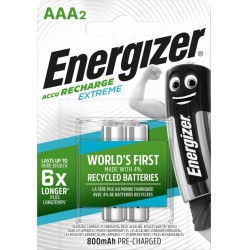 Energizer Recharge Extreme Eco Aaa 800mah   Pack Batteri