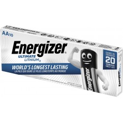 Energizer Ultimate Lithium   B2b 10 Pack Batteri