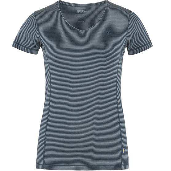 Fjällräven Abisko Cool  -shirt Womens  Indigo Blue