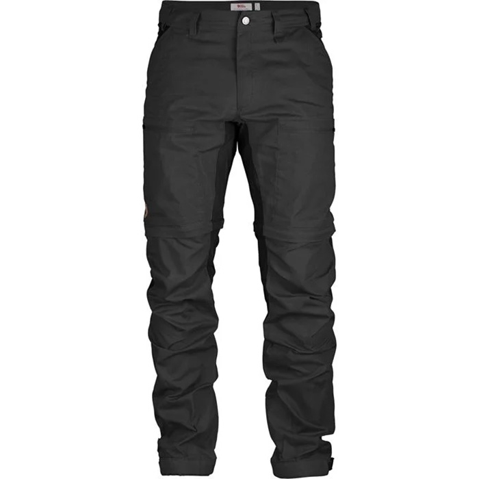 Fjällräven Abisko Lite Trekking Zip-off Herre   Mænd Regular-dark Grey Black-54 Bukser Herre