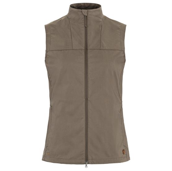 Fjällräven Abisko Vest Womens  Suede Brown