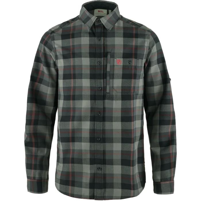 Fjällräven Fjällglim   Skjorte-black Grey-   Skjorter