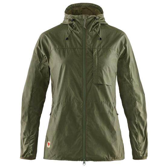 Fjällräven High Coast Wind Jacket Womens  Green