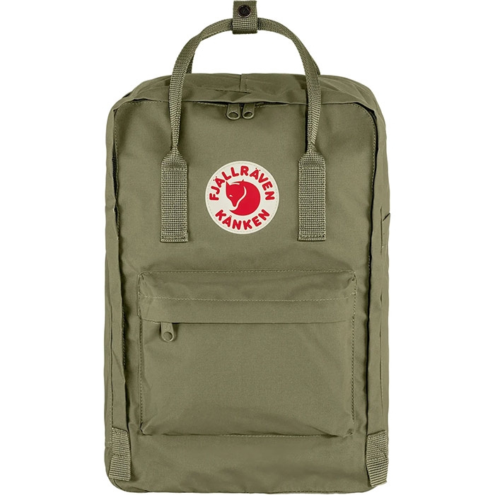 Fjällräven Kånken Laptop 15 39 39 -green Skoletasker   -rygsække