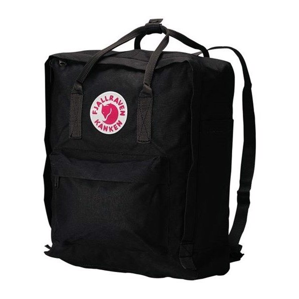 Fjällräven Kånken Standard-black Skoletasker   -rygsække