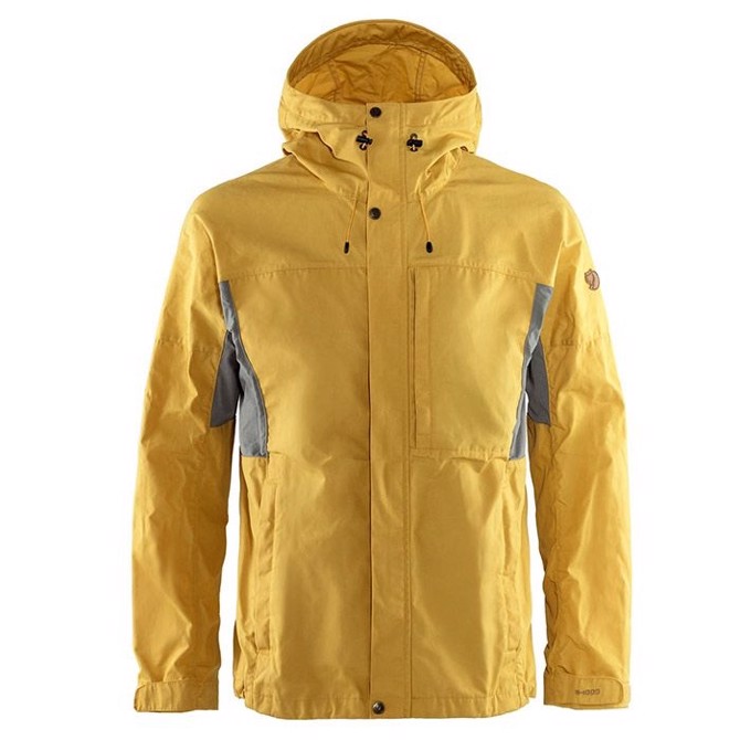 Fjällräven Kaipak Jacket Herre   Mænd-ochre Super Grå-  Jakker