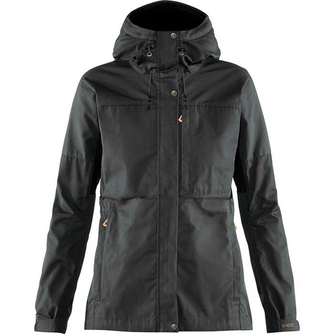 Fjällräven Kaipak Jacket Kvinder   Damer-grå Sort-  Jakker