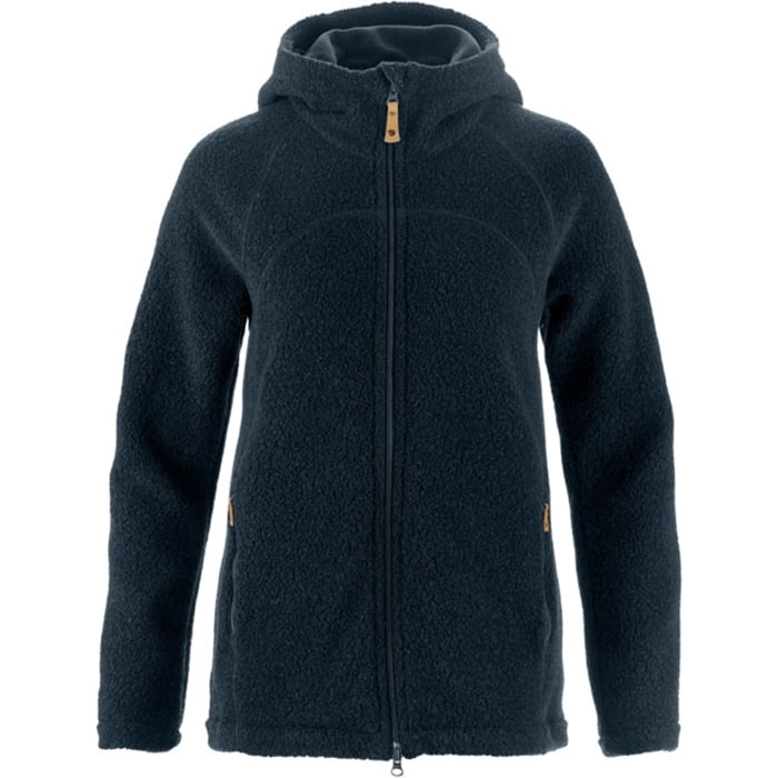 Fjällräven Kaitum Fleece Kvinder   Damer-dark Navy-  Fleecejakker   Softshell