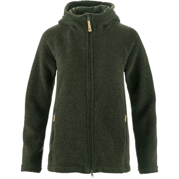 Fjällräven Kaitum Fleece Kvinder   Damer-deep Forest-  Fleecejakker   Softshell