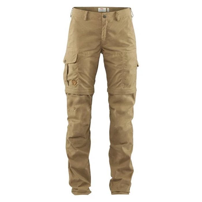 Fjällräven Karla Pro Zip-off Trousers Woman-dark Beige-44 Bukser