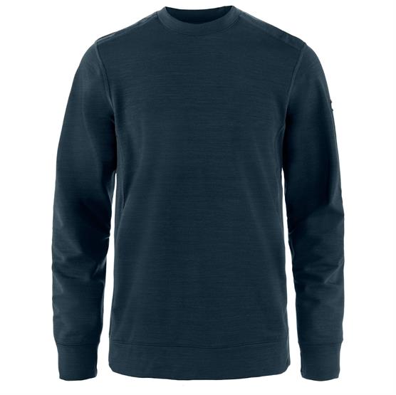 Fjällräven Keb Fleece Crew Neck Mens  Dark Navy