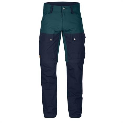 Fjällräven Keb Gaiter Trousers Mens  Glacier Green   Navy