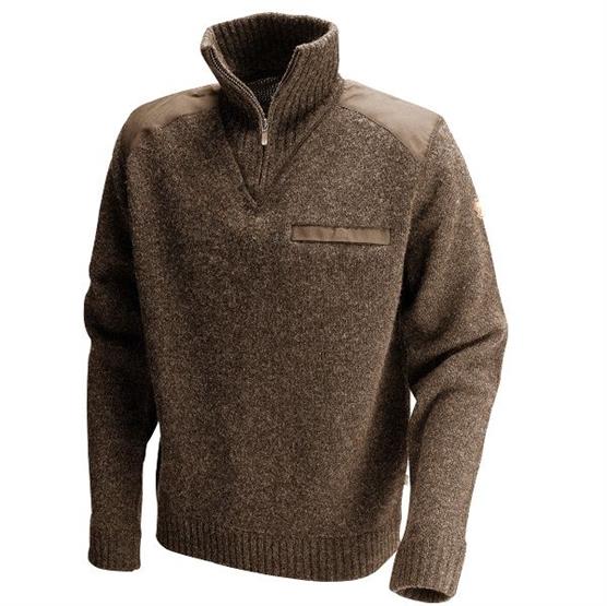 Fjällräven Koster Sweater Mens  Black Brown
