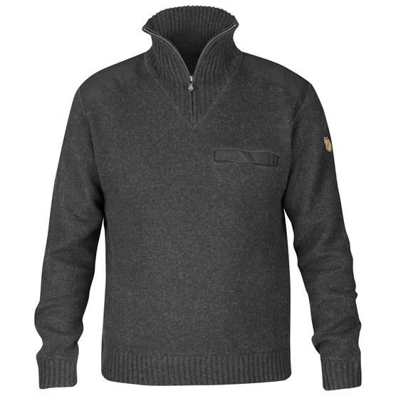 Fjällräven Koster Sweater Mens  Dark Grey