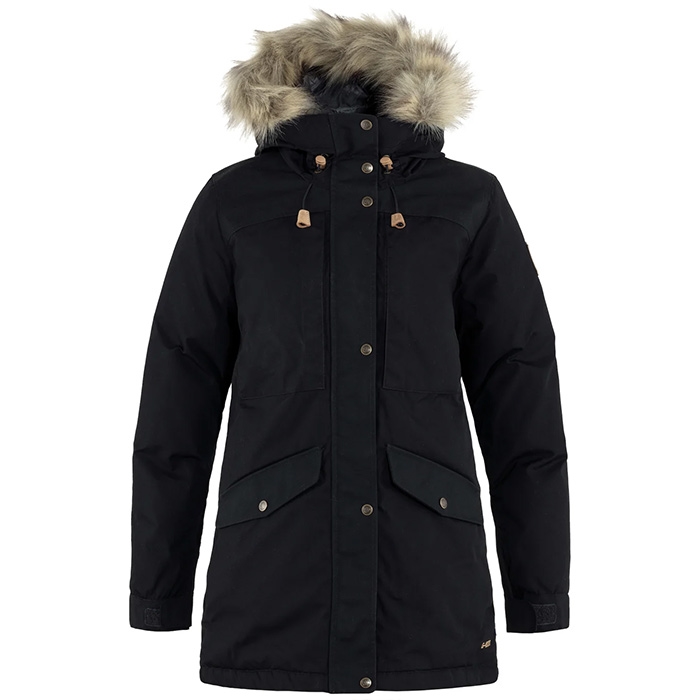 Fjällräven Singi Down Jacket Kvinder   Damer-sort-  Vinterjakker