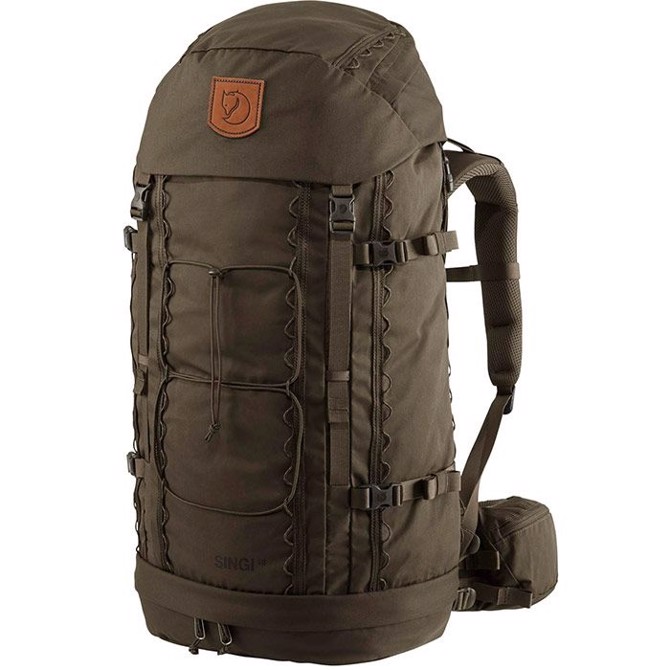 Fjällräven Singi 48  -dark Olive Vandrerygsække