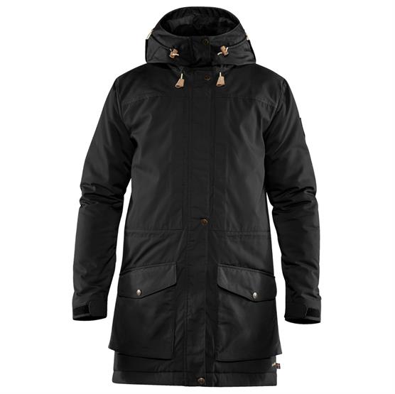 Fjällräven Singi Wool Padded Parka Mens  Black