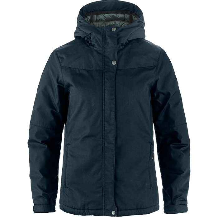 Fjällräven Stina Padded Jacket Kvinder   Damer-dark Navy-   Vinterjakker