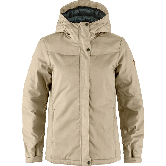 Fjällräven Stina Padded Jacket Kvinder   Damer-fossil-  Vinterjakker
