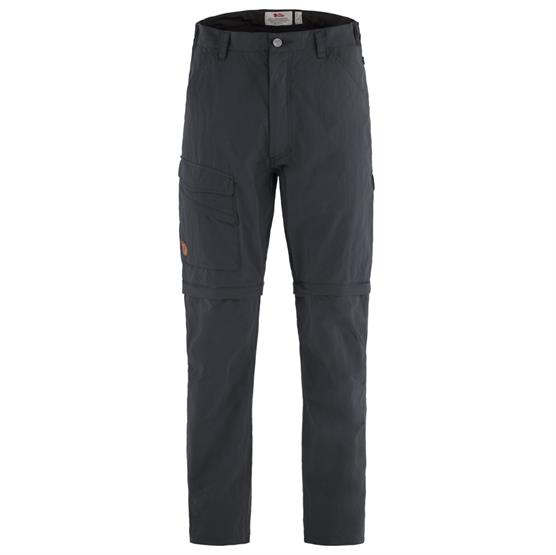 Fjällräven Travellers   Zip-off Trousers Mens  Dark Navy