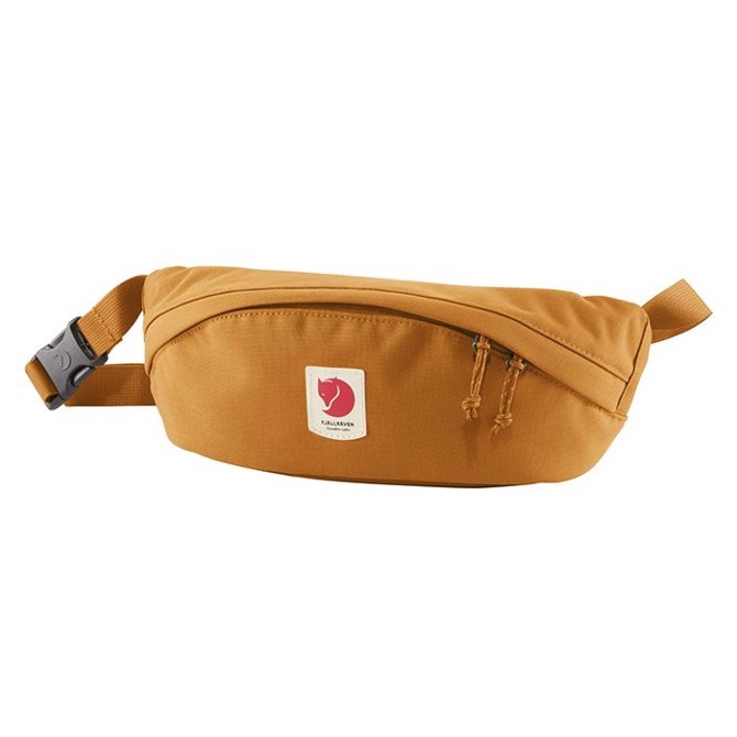 Fjällräven Ulvö Hip Pack Medium-red Gold Små Tasker  Punge  Tilbehør