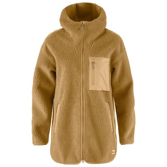 Fjällräven Vardag Pile Fleece Long Womens  Buckwheat Brown