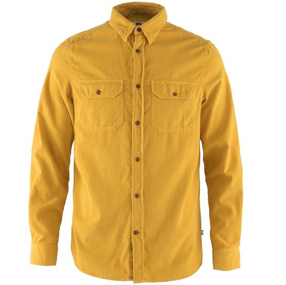 Fjällräven   Vik Cord Shirt Mens  Ochre