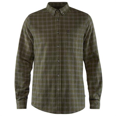 Fjällräven   Vik Flannel Shirt Mens  Deep Forest