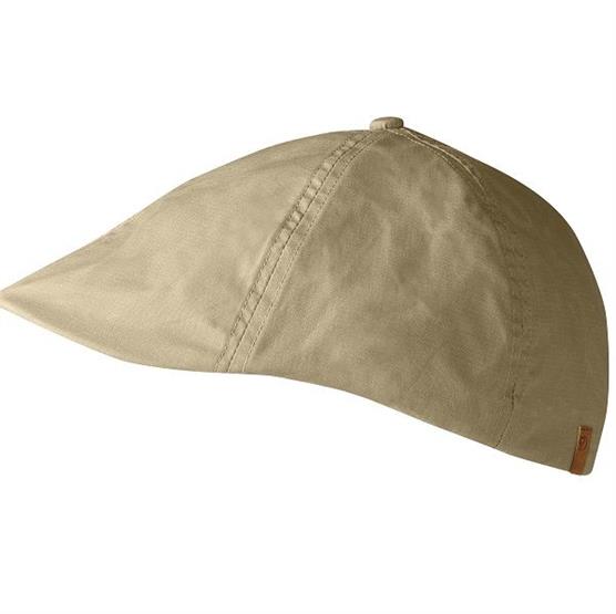 Fjällräven Vik Flat Cap i Sand - Klassisk Hatte Stil