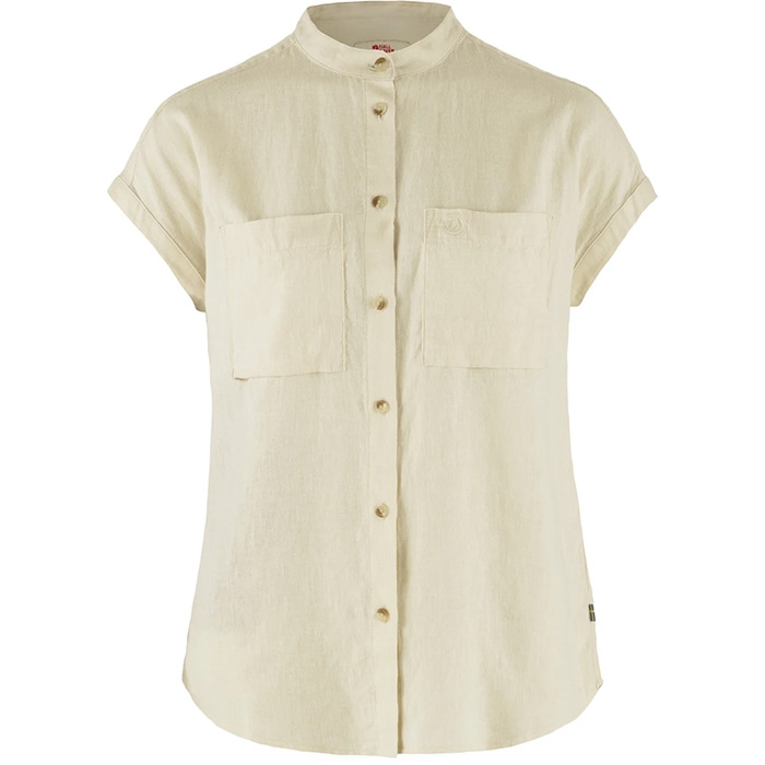Fjällräven övik Hemp Shirt    -chalk White-  Skjorter