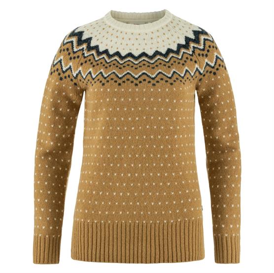 Fjällräven Vik Striktrøje til kvinder, Buckwheat Brown