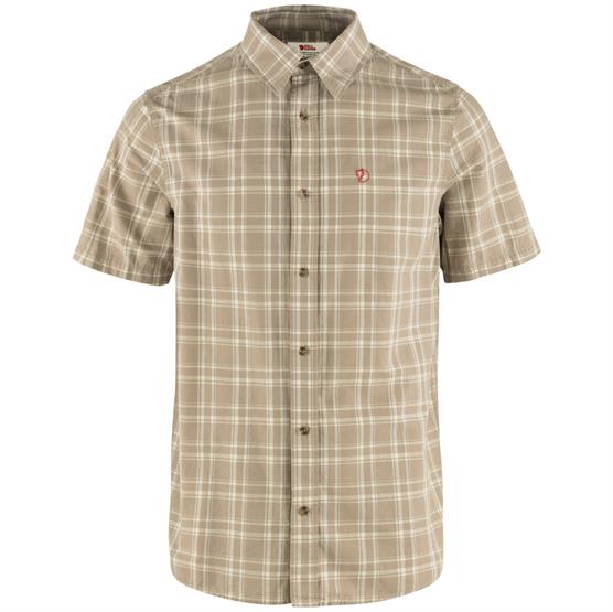 Fjällräven   Vik Lite Shirt     Mens  Fossil   Chalk Rose