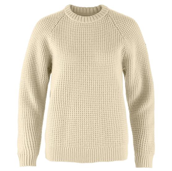 Fjällräven   Vik Waffle Knit Womens  Light Beige
