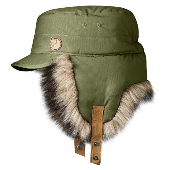Fjällräven Woodsman Cap - Klassisk vinterhat med retro stil