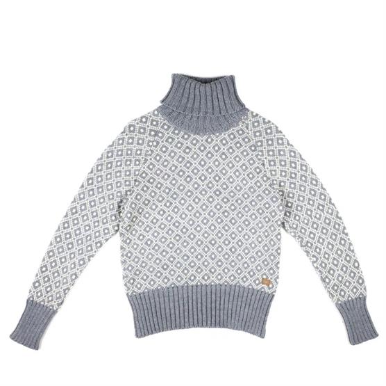 Fuza Wool Ladies Lila Sweater  Denim