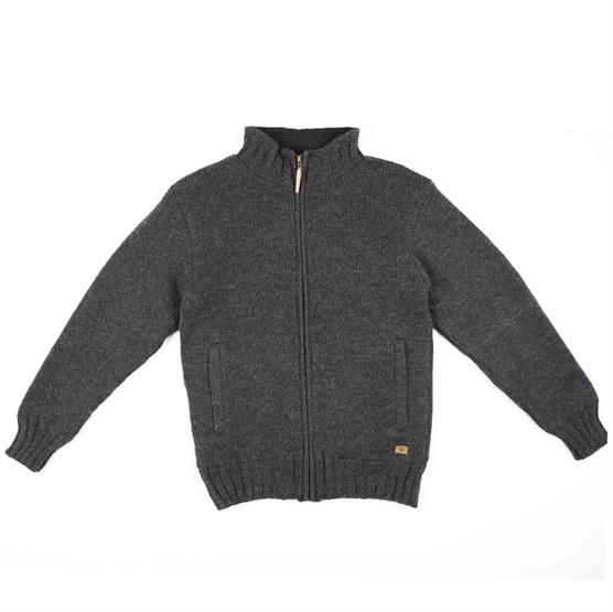 Fuza Wool Mens Classic Jacket  Coal