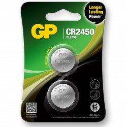Lithium 3v Cr2450 Knapcelle Batteri   Stk