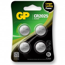 Lithium 3v Cr2025 Knapcelle Batteri   Stk